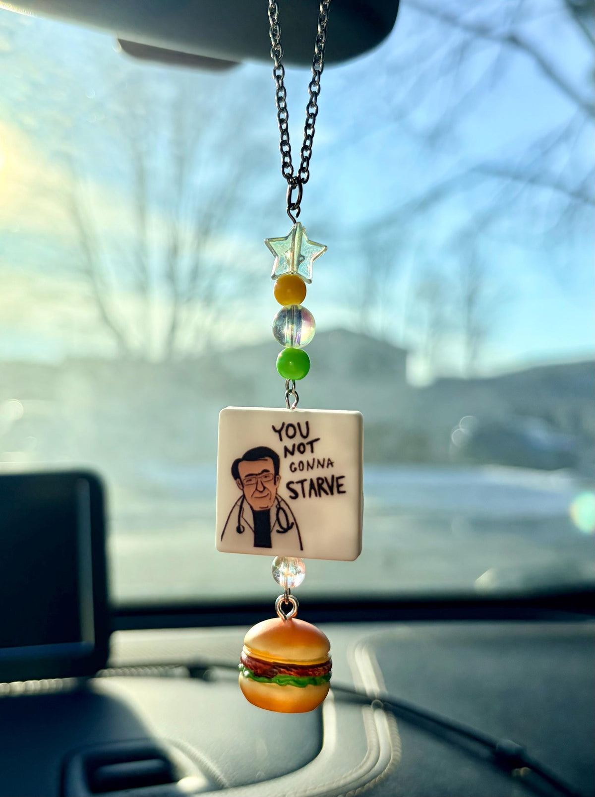 Doctor Rearview Mirror Dangler Accessory