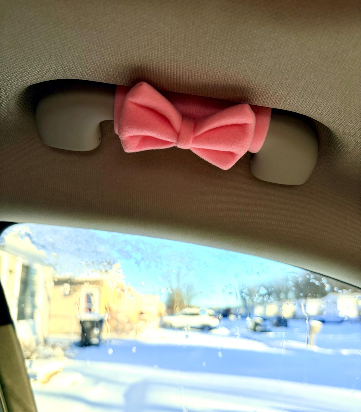 Bow Interior Car Handle Cover