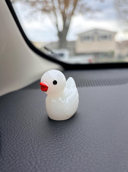 Glow in the Dark Duck Dashboard Ornaments