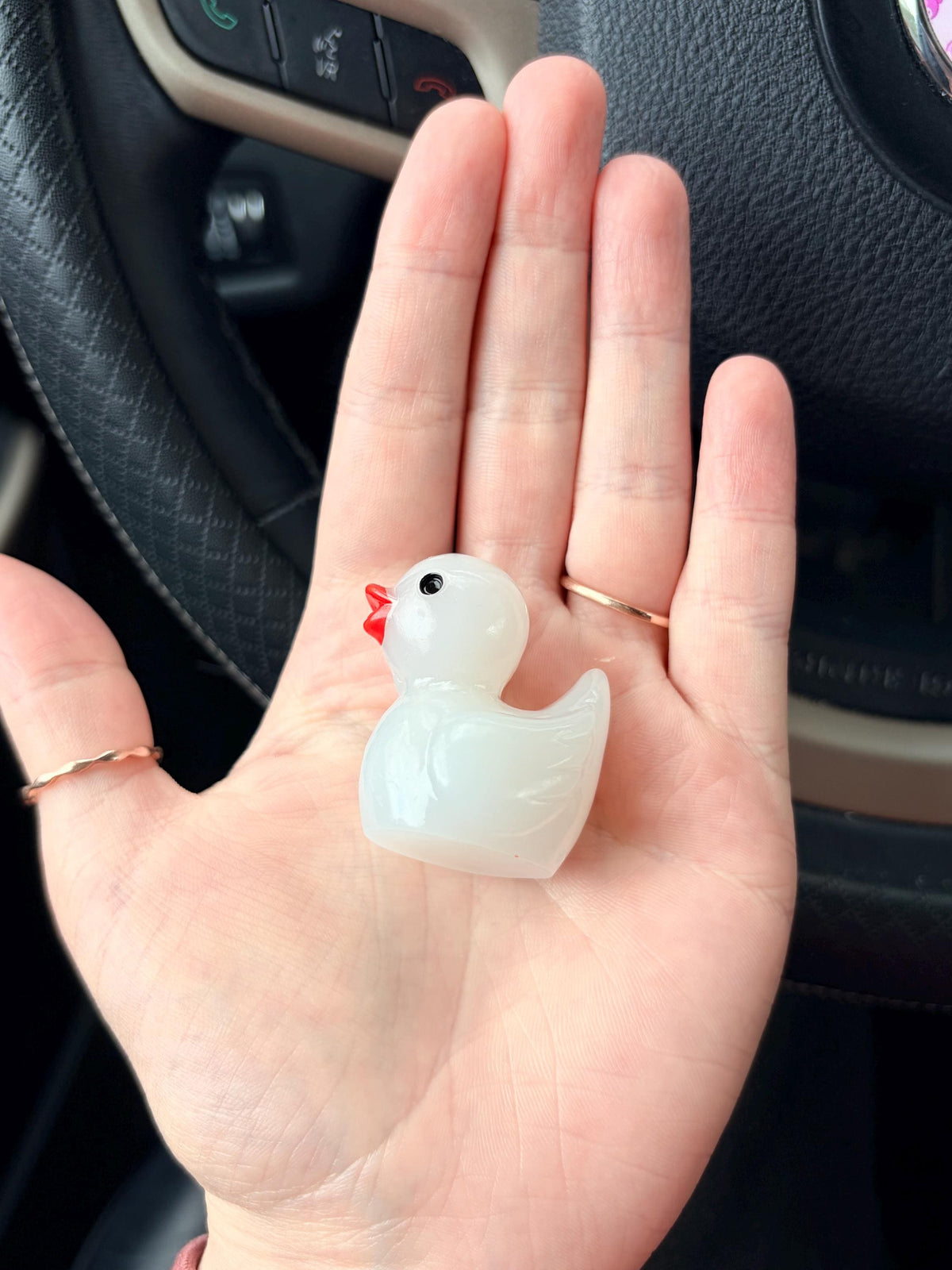 Glow in the Dark Duck Dashboard Ornaments