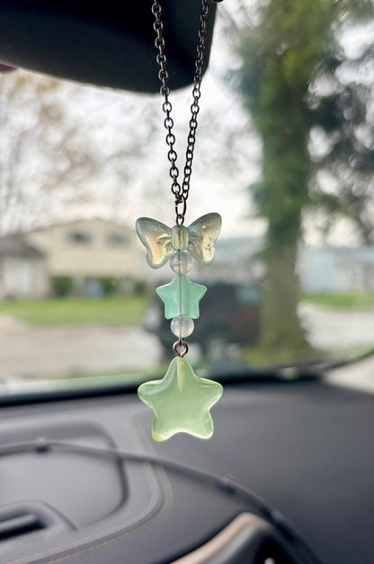 Glow in the Dark Star Rearview Mirror Dangler