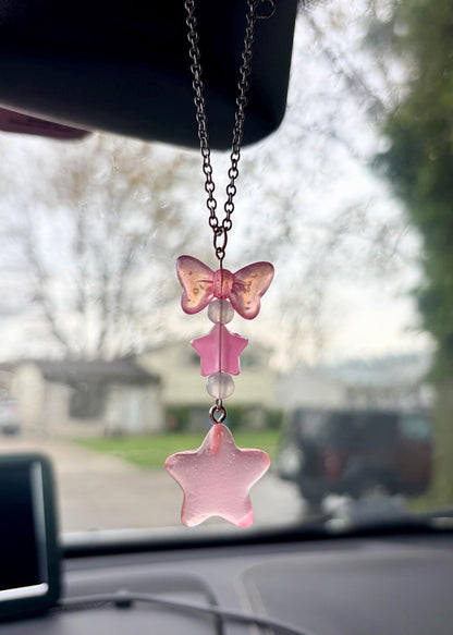 Glow in the Dark Star Rearview Mirror Dangler