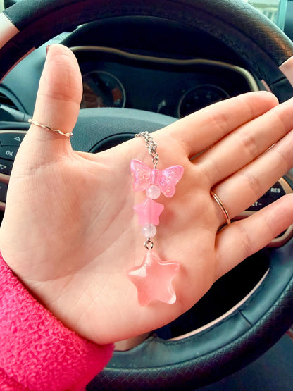 Glow in the Dark Star Rearview Mirror Dangler