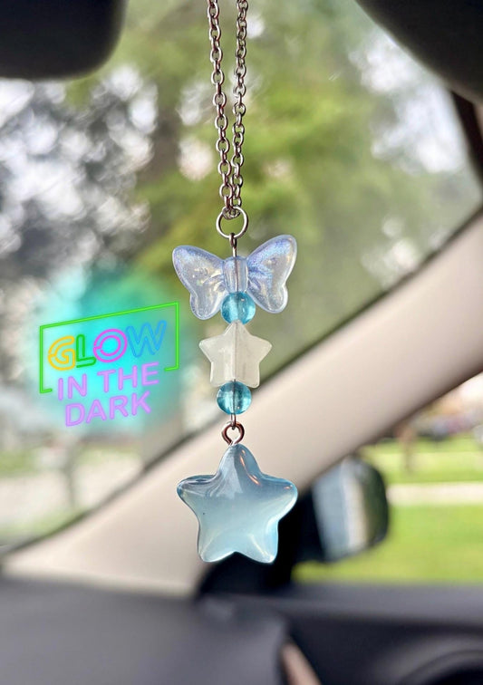 Glow in the Dark Star Rearview Mirror Dangler