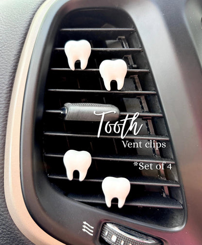 Tooth Car Vent Clips