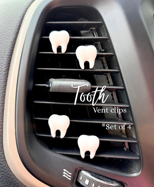 Tooth Car Vent Clips